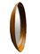 Pencil Reed Bamboo Round Wall Mirror in the style of Paul Frankle, Italy, 1960s 3