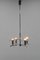 Lámpara de araña funcionalista de cromo, años 30, Imagen 2