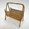 Bamboo & Rattan Magazine Rack, Italy, 1970s 2