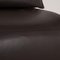 Brown Leather Free Motion Edit 3 Loveseat from Koinor 4