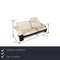 Cream Leather 3-Seater Sofa from Nelo 2