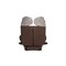 Brown Fabric Wink Armchair by Toshiyuki Kita for Cassina 9