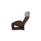 Brown Fabric Wink Armchair by Toshiyuki Kita for Cassina 10
