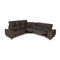 Gray Leather Corner Sofa from Himolla 3