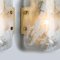 Marble & Murano Glass Wall Light Fixture from Hillebrand, 1960s 9