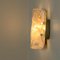 Wandlampe aus Marmor & Muranoglas von Hillebrand, 1960er 6