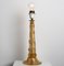 Hand Blown Gold Murano Glass Table Lamp attributed to Barovier & Toso, Italy, 1950s, Image 6