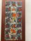 Tile Wall Hanging Tableau with Flowers from Vallauris, France, 1960s 4