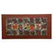 Tile Wall Hanging Tableau with Flowers from Vallauris, France, 1960s 2