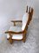 Grand Repos Armchair in Light Oak attributed to Guillerme Et Chambron, 1950s, Image 7