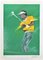 Victor Spahn, Golf Player, Lithograph, Mid-20th Century 1