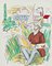Raoul Dufy, Painter En Plein Air, años 20, Litografía, Imagen 1