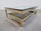 Vintage 2-Tier Coffee Table from Belgochrom, 1970s 10