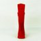 Mid-Century Italian Red Ceramic Vase attributed to Roberto Rigon for Bertoncello, 1960s, Image 3