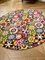 Tapis Floral Multicolore Casa Circle 20ème Siècle de Missoni, 1983 2