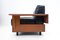 Mid-Century Modern Wood & Leather Armchair in the Style of Tobia Scarpa, 1960s, Image 9