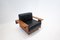 Mid-Century Modern Wood & Leather Armchair in the Style of Tobia Scarpa, 1960s 2