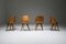 Italian Plywood Dining Chairs, 1940s, Set of 6 5