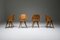 Italian Plywood Dining Chairs, 1940s, Set of 6, Image 5