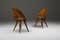 Italian Plywood Dining Chairs, 1940s, Set of 6 9