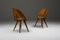 Italian Plywood Dining Chairs, 1940s, Set of 6, Image 9