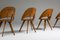 Italian Plywood Dining Chairs, 1940s, Set of 6 6