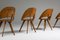 Italian Plywood Dining Chairs, 1940s, Set of 6, Image 6