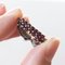 Vintage 8k Gold Bracelet with Garnets, 1970s, Image 5