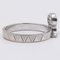 Vintage Lyre-Shaped Ring in 14k White Gold with Diamonds, 1960s, Image 3