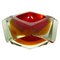 Large Sommerso Murano Glass Bowl or Ashtray attributed to Flavio Poli, Italy, 1970s, Image 1