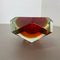 Large Sommerso Murano Glass Bowl or Ashtray attributed to Flavio Poli, Italy, 1970s 13