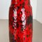 Fat Lava Mehrfarbige Vase von Scheurich, 1970er 7