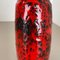 Fat Lava Mehrfarbige Vase von Scheurich, 1970er 11