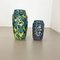 Fat Lava Vases attributed to Scheurich, Germany, 1970s, Set of 2, Image 3