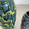 Fat Lava Vases attributed to Scheurich, Germany, 1970s, Set of 2 11