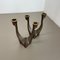 Mid-Century Brutalist Bronze Candleholders, Michael Harjes, Germany, 1960s, Set of 2 4
