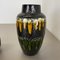 Fat Lava Multi-Color Vases from Scheurich, Germany, 1970s, Set of 2 12