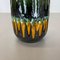 Fat Lava Multi-Color Vases from Scheurich, Germany, 1970s, Set of 2 10