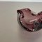 Large Pink Murano Bubble Glass Bowl or Ashtray, Italy, 1970s, Image 7