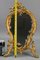 Rococo French Gilt Bronze Desktop Mirror with Cherub and Bird, 1890s, Image 20