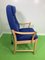 Danish Lounge Chair with Stool from Farstrup Mobler, 1980s, Set of 2 5