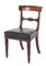 Regency Dining Chairs Mahogany, Set of 6 6