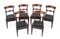 Regency Dining Chairs Mahogany, Set of 6 1