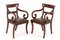 Regency Elbow Chairs in Mahogany, Set of 2, Image 2