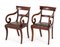 Regency Elbow Chairs in Mahogany, Set of 2 4