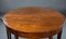 Antique Mahogany D End 2-Leaf Table 3