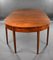 Antique Mahogany D End 2-Leaf Table 5