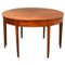 Antique Mahogany D End 2-Leaf Table 1