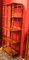 Italian 19th Century Regency Style Rustic Walnut Open Shelves Bookcase, Image 4