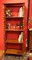 Italian 19th Century Regency Style Rustic Walnut Open Shelves Bookcase, Image 2